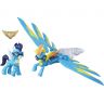 Hasbro B6011 MLP Пони «Хранители Гармонии»  Вондерболты Спитфайр и Соарин Звуковая Радуга (свет, звук)