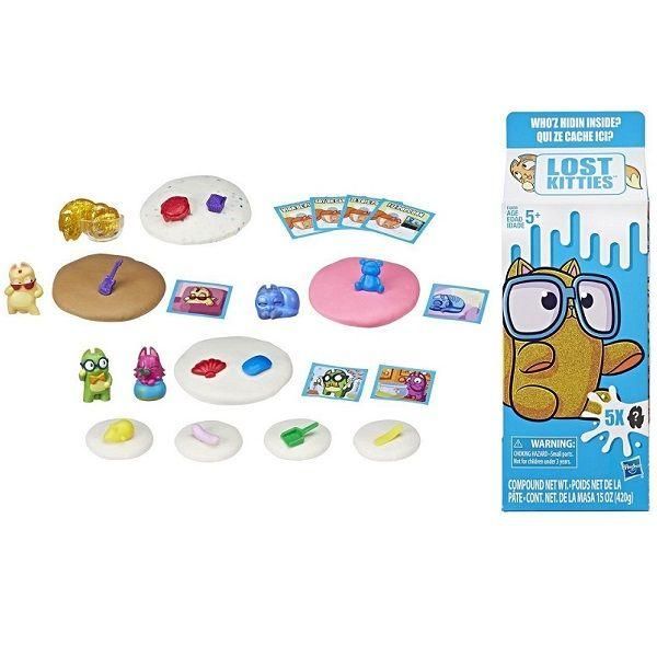Hasbro E4458 Lost Kitties Игровой набор "5 Котиков"
