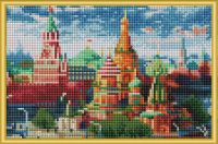 Рыжий Кот AC22003 Мозаика алмазная (классическая) 22х32 см СЕРДЦЕ МОСКВЫ , с подр., с полн. заполн. (29 цв.)