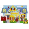 Melissa&Doug 734 Пазл деревянный со звуком, Мой дом, 8 элементов