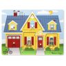 Melissa&Doug 734 Пазл деревянный со звуком, Мой дом, 8 элементов