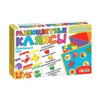 Дрофа-Медиа 3917 Настольная игра Дрофа Медиа Талантливое поколение. Разноцветные кляксы 5 вариантов игры