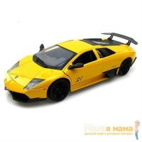 Motormax 73350 Коллекционная модель машины Laмborghini Murcielago LP6704 SV, 1:24, желтый металик
