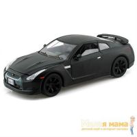 Motormax 73384 Коллекционная модель машины 2008 Nissan GTR, 1:24, черная