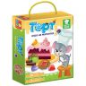 Vladi Toys VT3004-07 Игра магнитная Крошка Шеф "Торт"