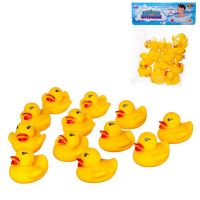 ABtoys (АБтойс) PT-01251 Набор резиновых игрушек для ванной ABtoys Веселое купание Уточки желтые 12шт