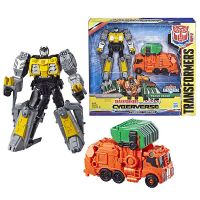 Hasbro E4330 Transformers Cyberverse Spark Armor Tрансформер, Grimlock & Trash Crash, 18 см