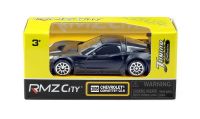 RMZ City 344005 Машина металлическая Chevrolet Corvette C6-R, 1:64, без механизмов, черная