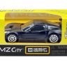 RMZ City 344005 Машина металлическая Chevrolet Corvette C6-R, 1:64, без механизмов, черная