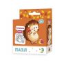 Dodo R300119 Пазл-раскраска 2 в 1 "Ежик", 16 деталей