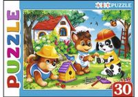 Рыжий кот ПА-4503 Artpuzzle. Пазлы 30 элементов. ДРУЖНЫЕ ЩЕНКИ