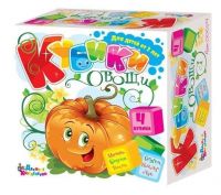 Кубики Овощи (в коробке), 4 шт !!