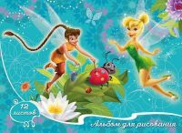 Альбом для рисования 12 листов Disney Феи