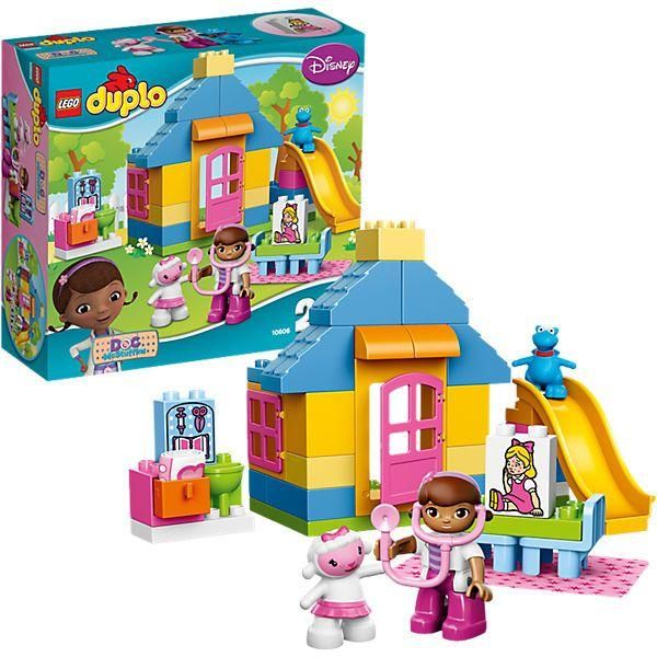 Lego Duplo 10606 Конструктор Лего Дупло Доктор Плюшева: Клиника во дворе, 39 деталей