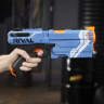 Hasbro E3381 Nerf Бластер Нёрф Райвл "Гипноз" Кронос XVIII-500 с шариками, команда синих