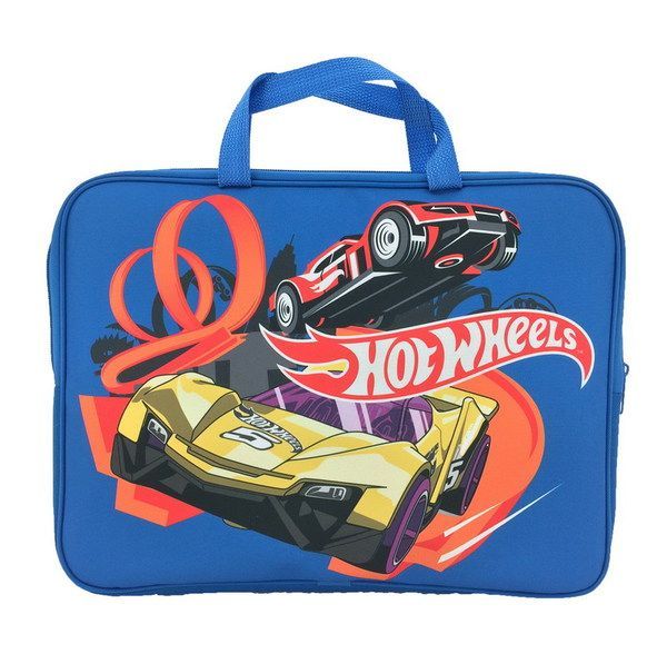 Centrum 88612 Папка-сумка "Hot Wheels", с ручкой, формат А4, текстильная