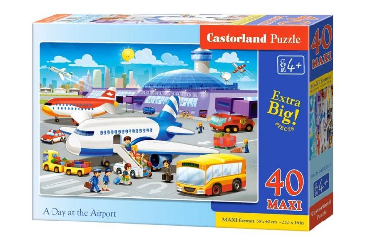 Castorland В-040223 Пазл MAXI В аэропорту, 40 деталей