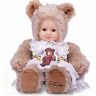 Unima 525211 Anne Geddes Кукла из серии "Детки-мишки", 30 см, девочка