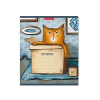 ErichKrause 47548EK Тетрадь общая ученическая Cat&Box, 48 листов, линейка
