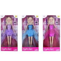 DEFA 8354d Кукла Defa. Lucy в блестящем платье, 3 вида в ассортименте