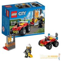 Lego City 60105 Лего Город Пожарный квадроцикл, 64 детали