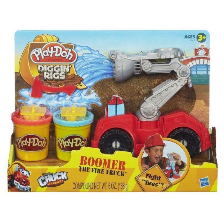 Play-Doh A5418 Набор пластилина "Пожарная машина Бумер"