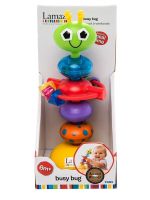 TOMY Lamaze 27224 Томи Ламаз Развивающая игрушка с присоской "Деловой Жучок"