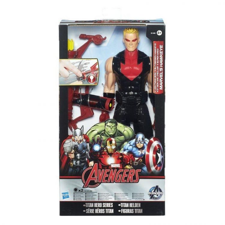 Hasbro B0435 Avengers Титаны: Фигурки Мстителей с подсветкой, 30 см
