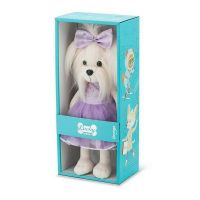 Orange Toys LD004 Lucky Doggy Мягкая игрушка Собачка Lucky Mimi: Сирень, 25 см