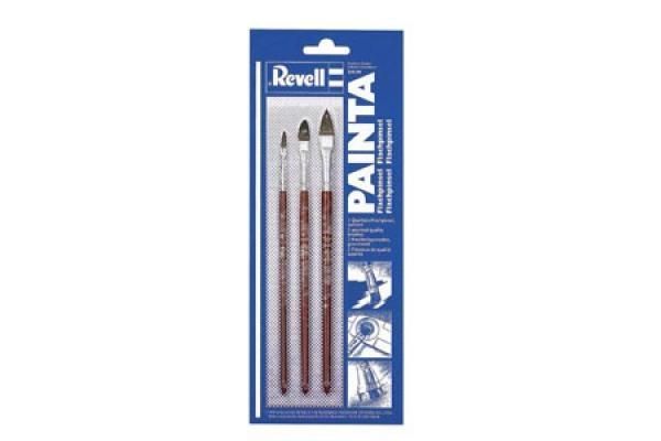 Revell 29610 Набор плоских кисточек, 3 шт.