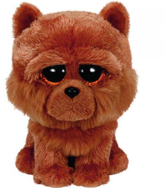 TY 36193 Beanie Boo's Мягкая игрушка Щенок породы чау-чау Barlie, 15 см