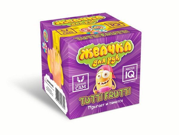ДЕЛЬТА 384ж Набор сделай своими руками Жвачка для рук Tutti frutti