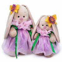 BUDI BASA StS-417 Мягкая игрушка BUDI BASA Зайка Ми Леденцовый турмалин (малый) 25 см