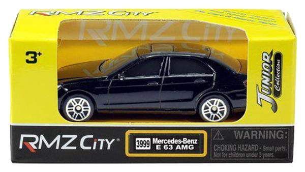 RMZ City 344999S Машина металлическая Mercedes Benz E63 AMG, 1:64, цвет черный