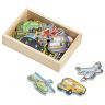 Melissa&Doug 8588 Магниты деревянные Автомобили