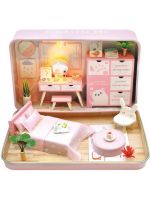 Hobby Day S932 Сборная модель Hobby Day Румбокс в шкатулке Розовое настроение