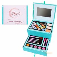 Glowgirl K-0036 Набор косметики для девочек Glowgirl. Подарочный набор "Сверкающий бирюзовый"