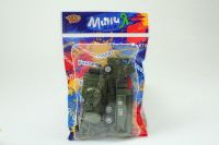 Китай M6217 Набор "Армия", 6 предметов, в наборе машина и танк с инерционными механизмами