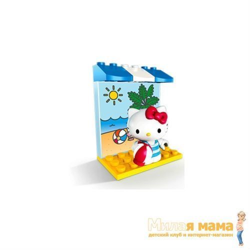 Mega Bloks 10853 Мини-набор Hello Kitty "Хобби" на пляже 