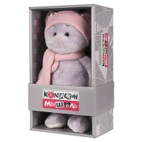 Колбаскин&Мышель MT-MRT062004-20 Мягкая игрушка Maxitoys Колбаскин&Мышель Мышель в Шарфе и Шапке 20 см