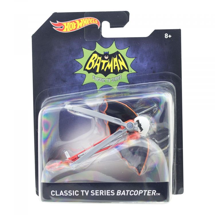 Машинка Hot Wheels Бэтмобиль летающий, черно-оранжевый DKL24/astDKL20