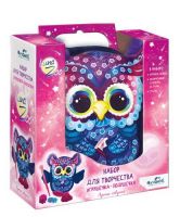ORIGAMI 05511 Набор для творчества ORIGAMI Luna Zoo Подушечка-игрушечка Лунная Совушка