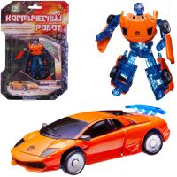 ABtoys (АБтойс) C-00179/оранжево-синий Робот-машина ABtoys Космический робот оранжево-синий