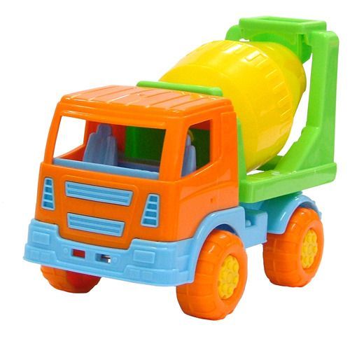 Автомобиль бетоновоз "Tёма" 16,5х8,3х11,3 см
