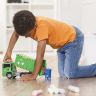 Dickie Toys 3805000 Мусоровоз MAN с контейнером, 31 см