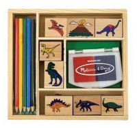 Melissa&amp;Doug 1633M Набор для творчества Melissa&amp;Doug печати Динозавры