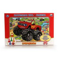 Умка 4690590110249 Игра настольная-ходилка "Умка" суперджипы