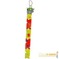 Woody Lab 73002 Ростомер деревянный «Мышка»