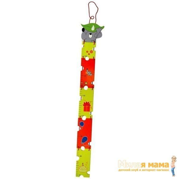 Woody Lab 73002 Ростомер деревянный «Мышка»