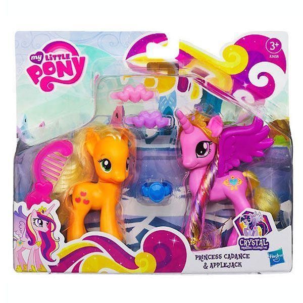 Hasbro A2658 MLP Набор Пони-принцессы Cadance & Applejack
